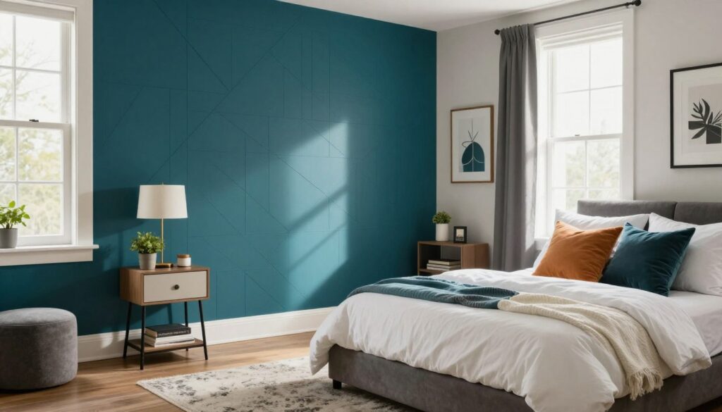 Akzentwände Schlafzimmer Gestaltung