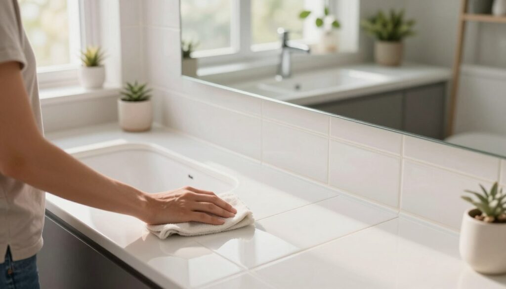 Badezimmer Fliesen Pflege