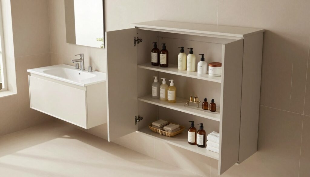 Badezimmer Schrank System