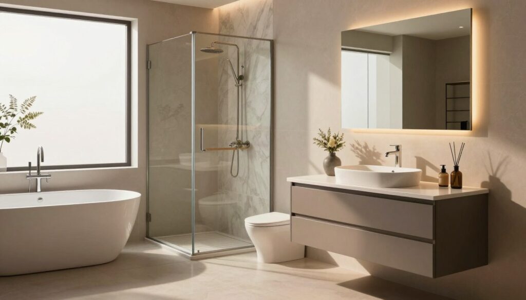 Badezimmer renovieren Möbel