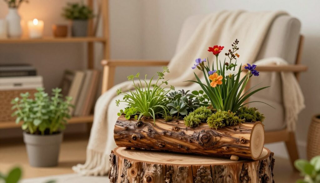 Baumstamm Dekoration Pflege