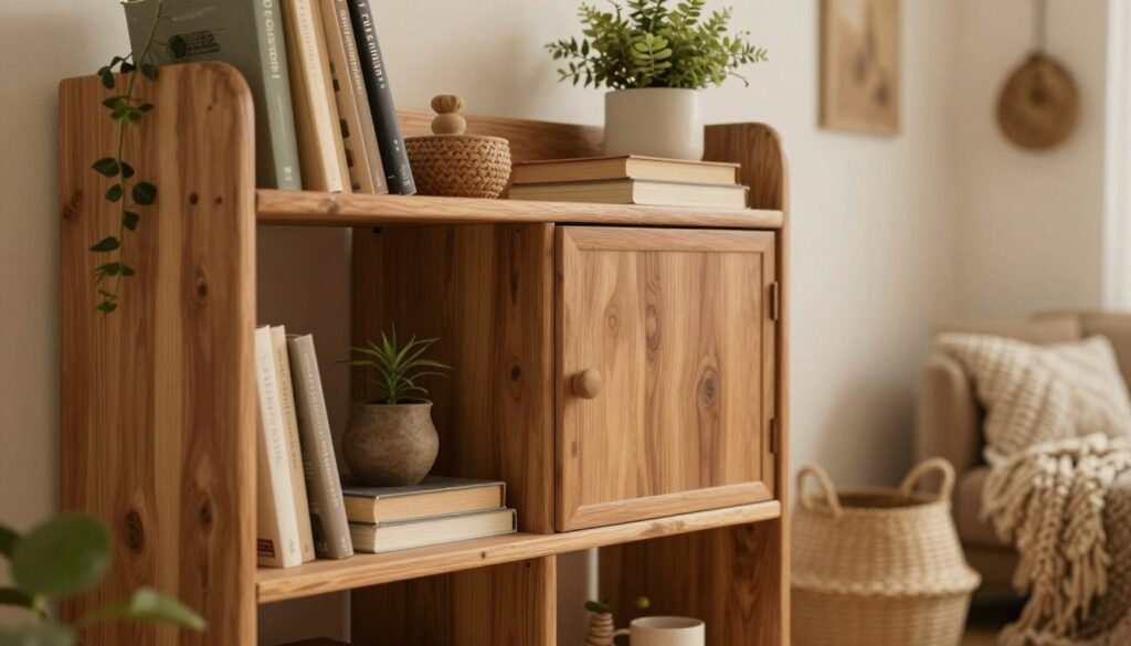 Bücherregal aus Holz