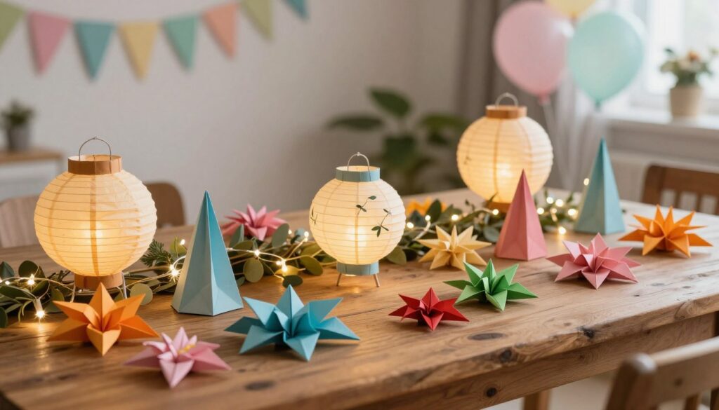 DIY Origami Dekorationen