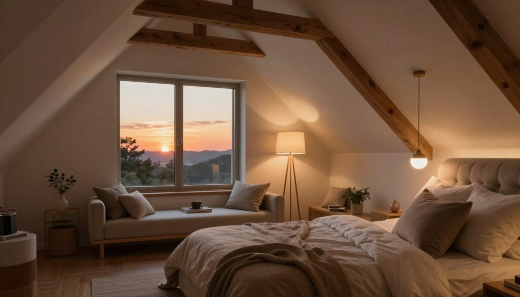 Dachgeschoss Beleuchtung