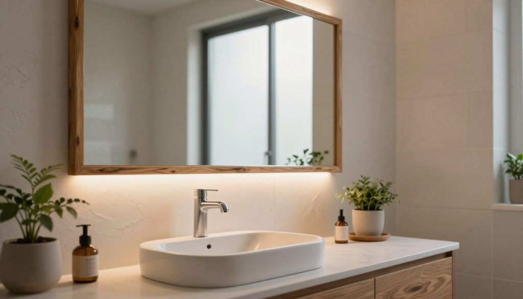 Energieeffiziente Badezimmerbeleuchtung