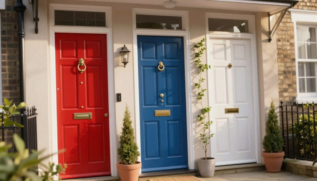 Farben für Haustüren