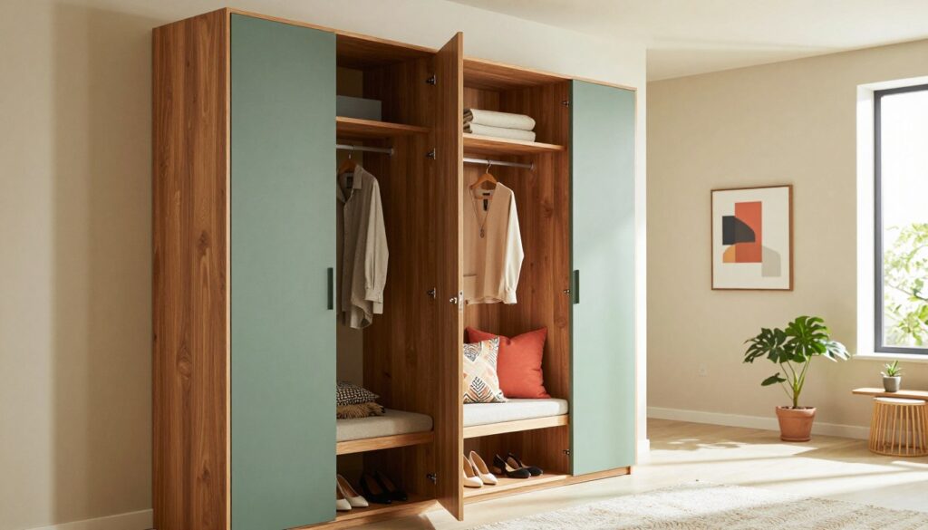 Farbgestaltung Garderobe