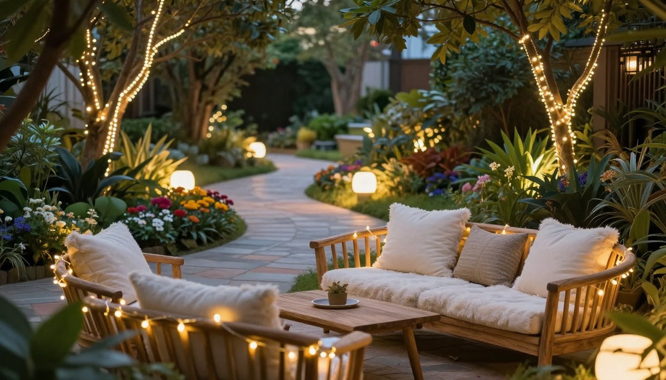 Garten Beleuchtung Ideen