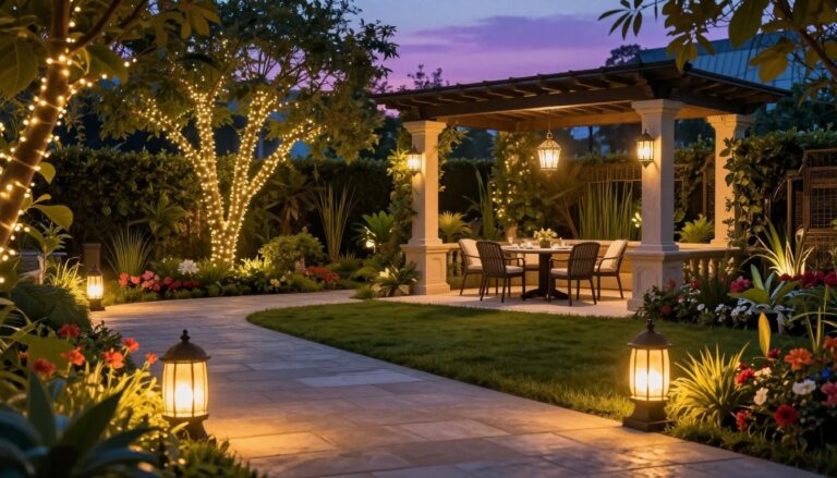 Garten Beleuchtung Ideen