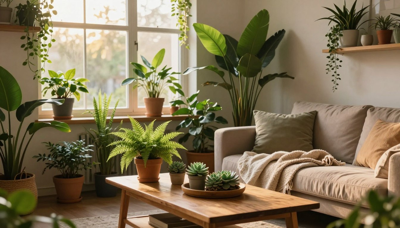 Kleine Wohnung viele Pflanzen