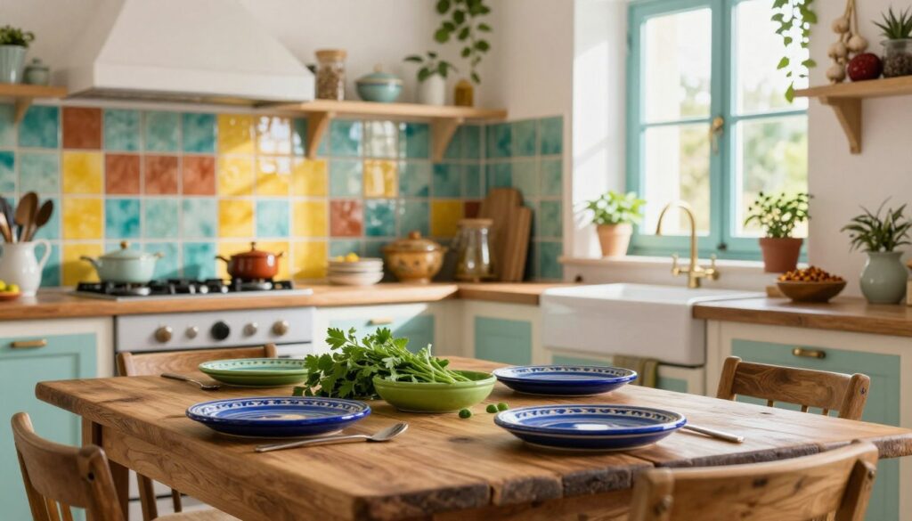 Küchen Dekoration Farben