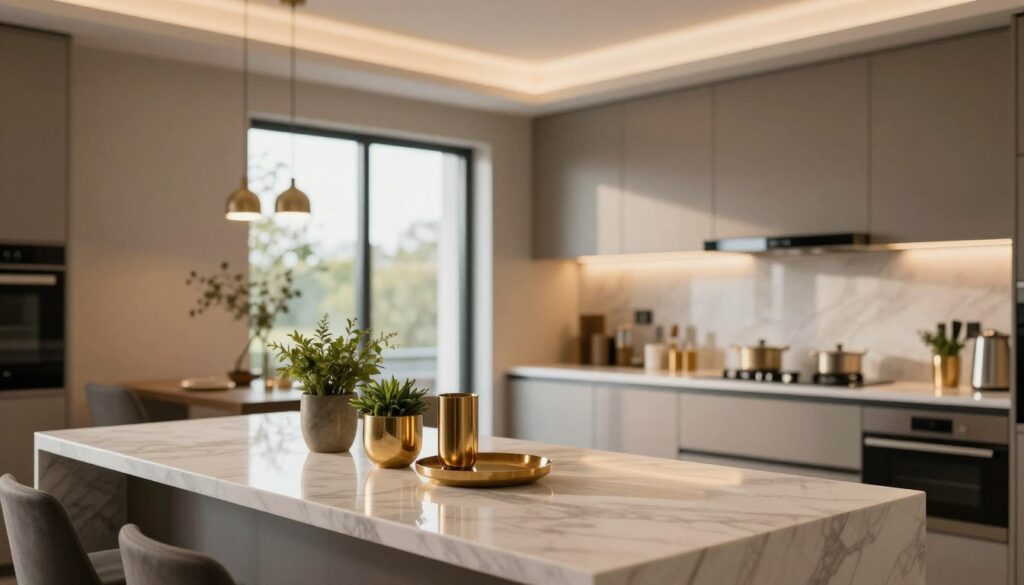 Küchenstyling mit Licht