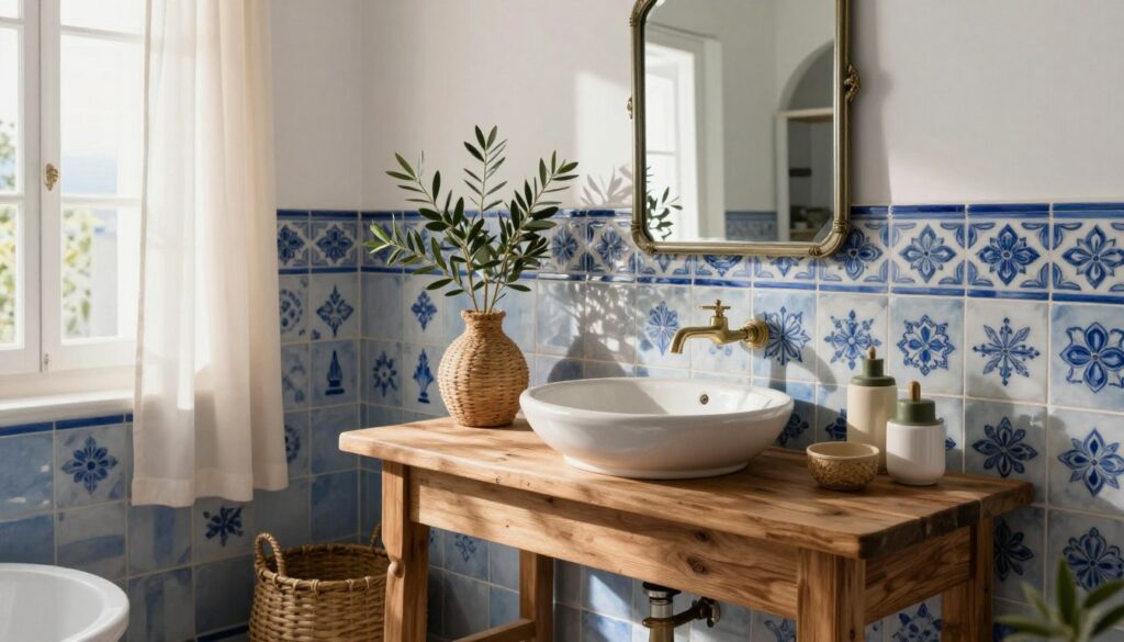 Mediterrane Badezimmer Deko