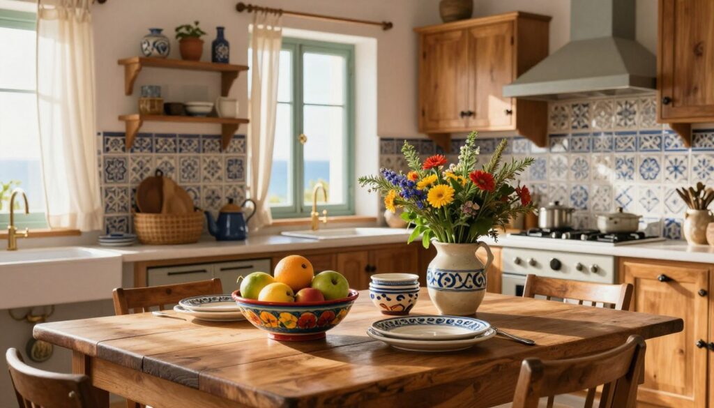Mediterrane Küchendeko