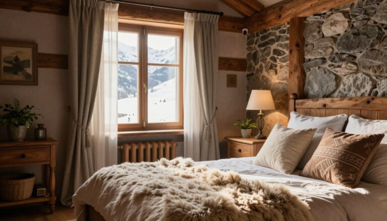 Schlafzimmer Alpenstil