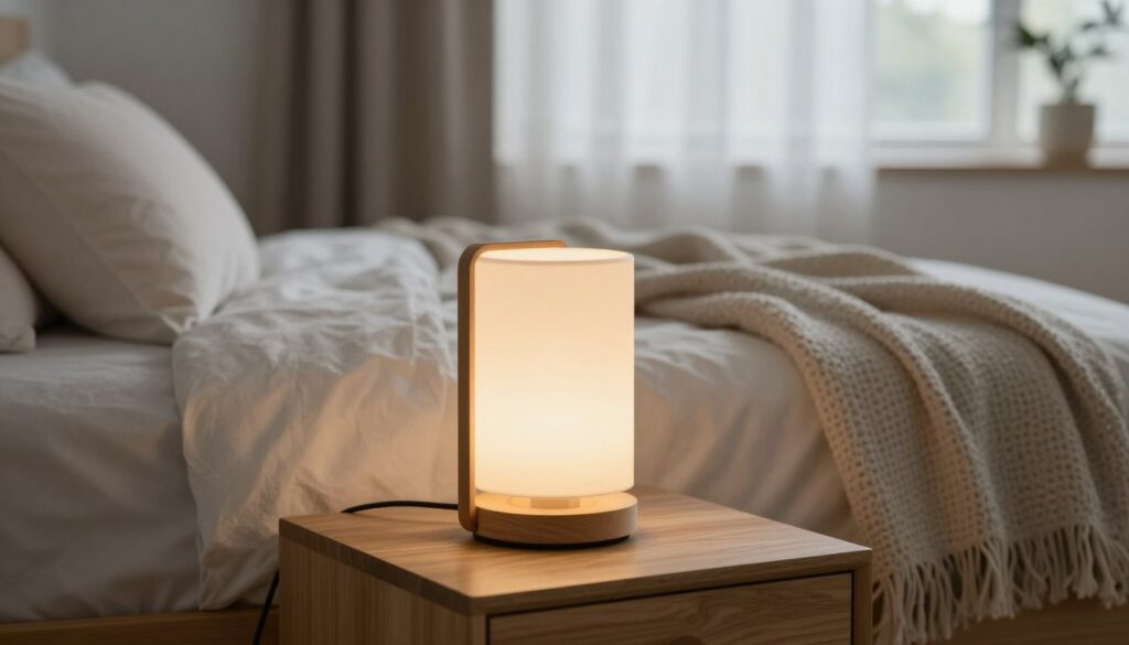 Schlafzimmerlampe Lichtintensität