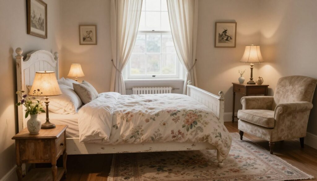 Shabby Chic Schlafzimmer