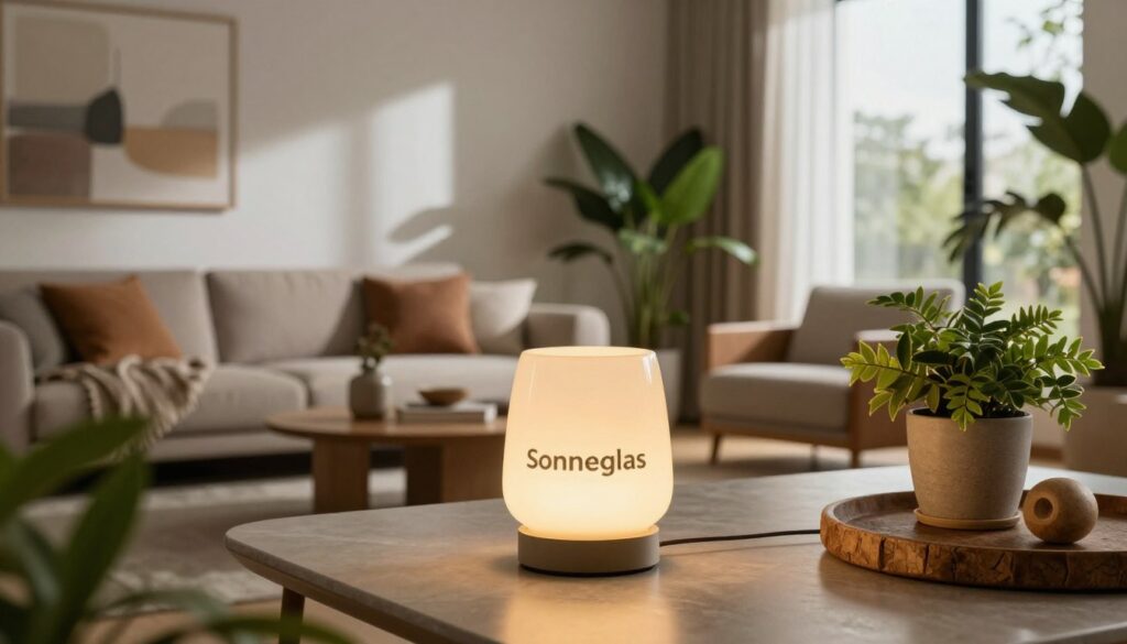 Sonnenglas Deko im Interior Design