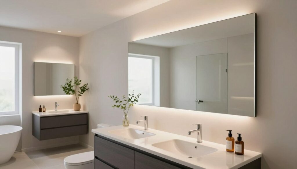 Spiegel im Badezimmer