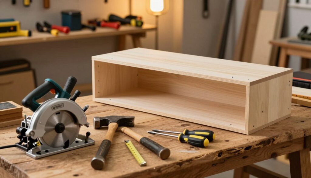 Werkzeuge für den Schuhschrankbau