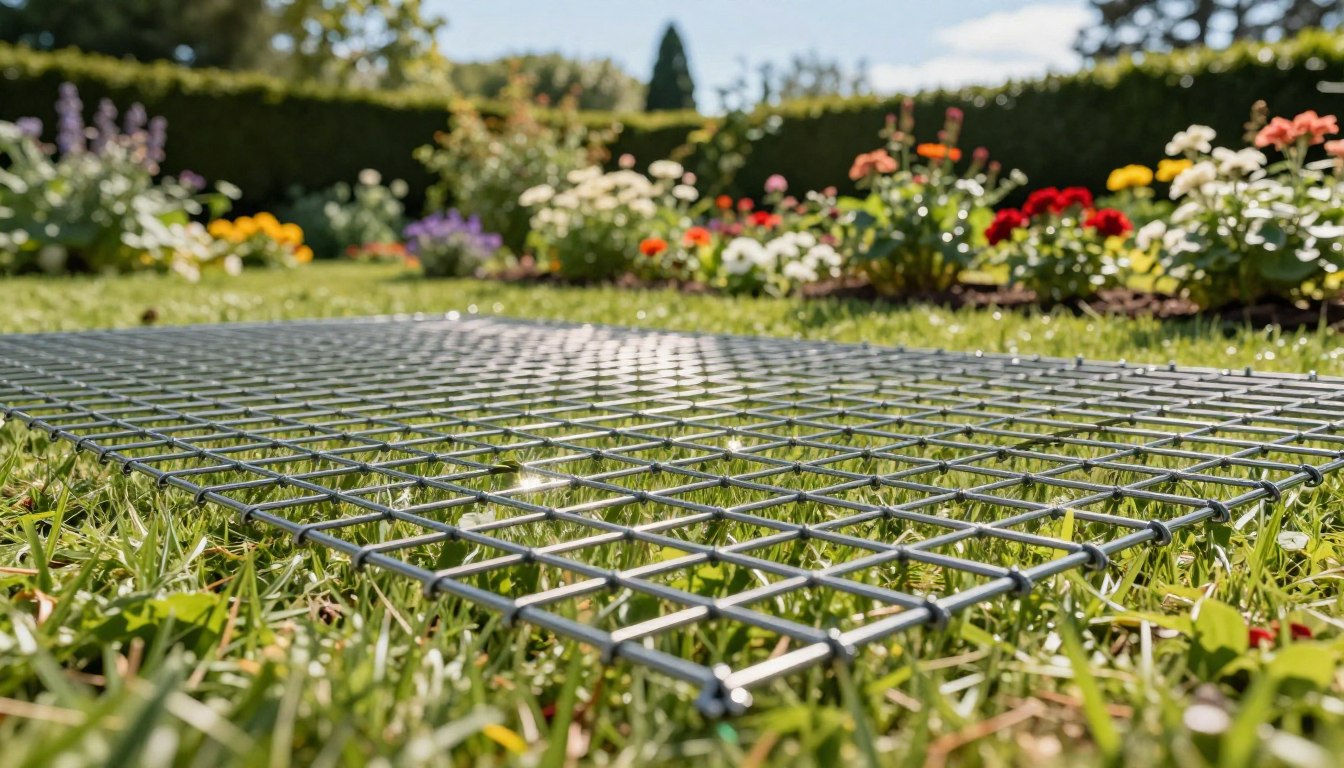 baustahlmatte garten