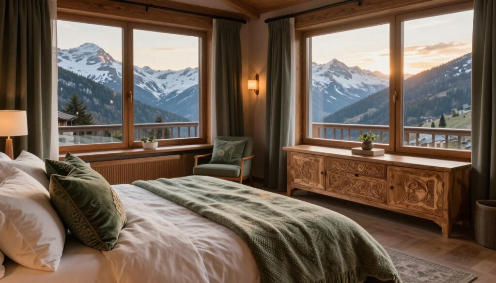 farbpalette alpenstil