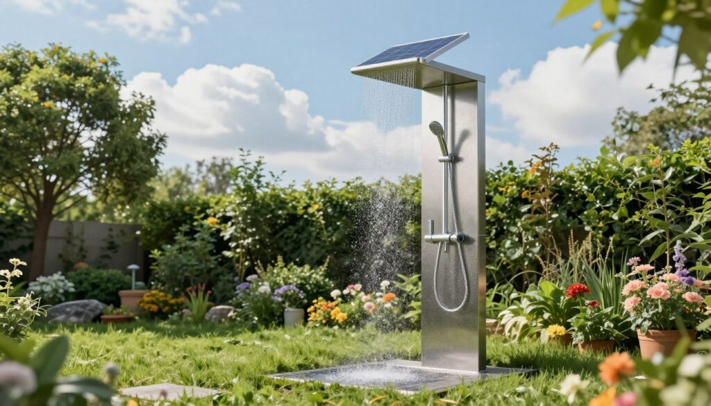 gartendusche solar