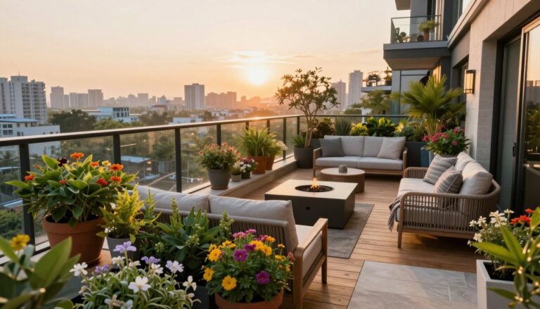 großer balkon ideen