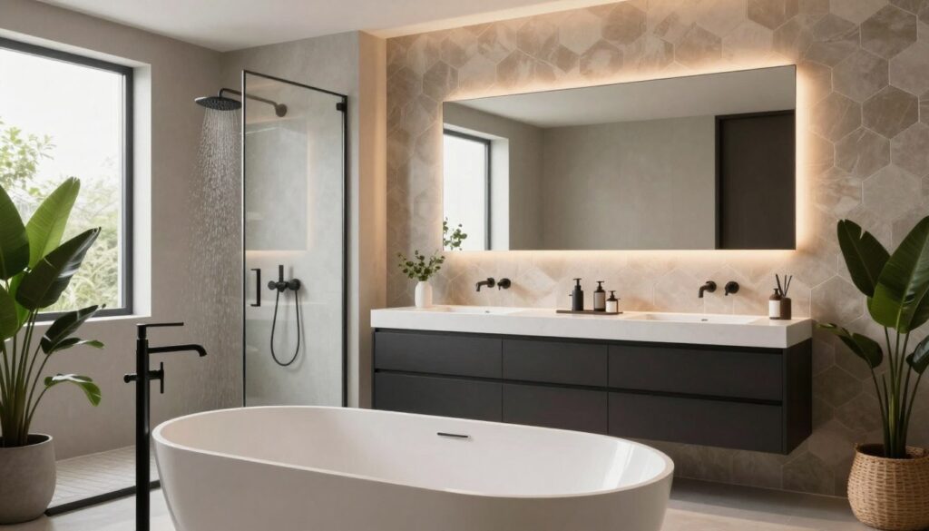 moderne badezimmer trends