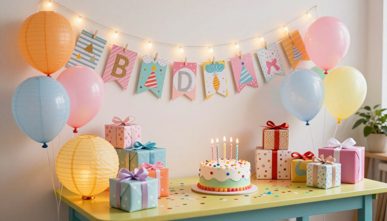 party deko geburtstag