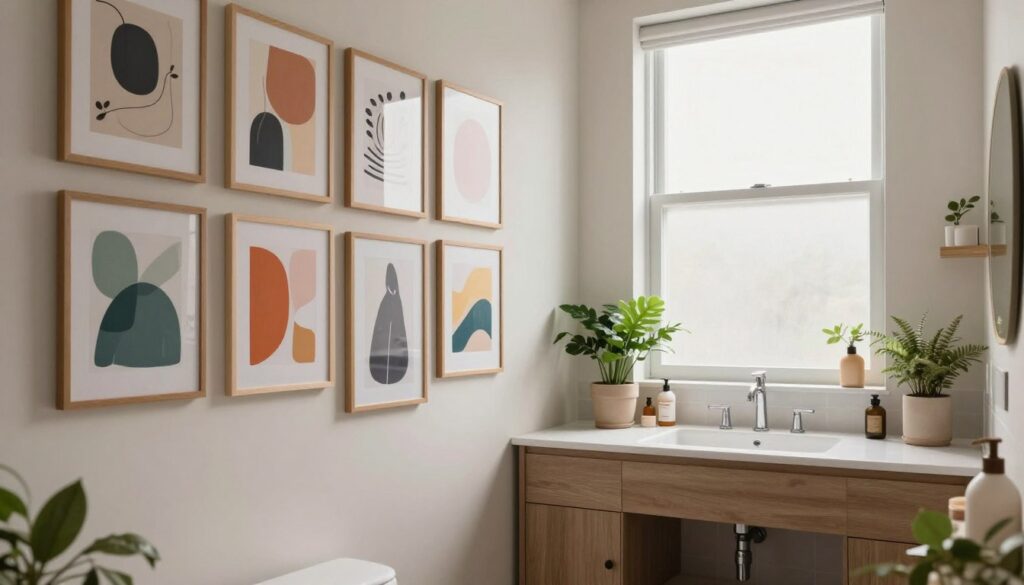 personalisierte badezimmer kunst