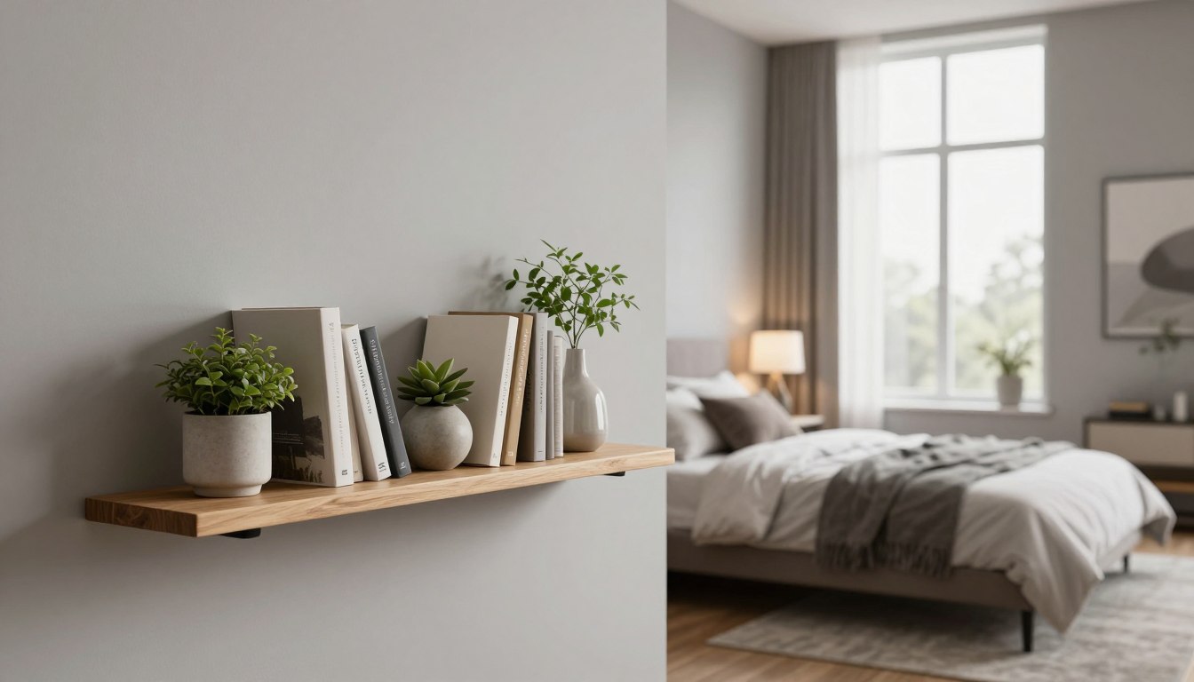 regal schlafzimmer wand