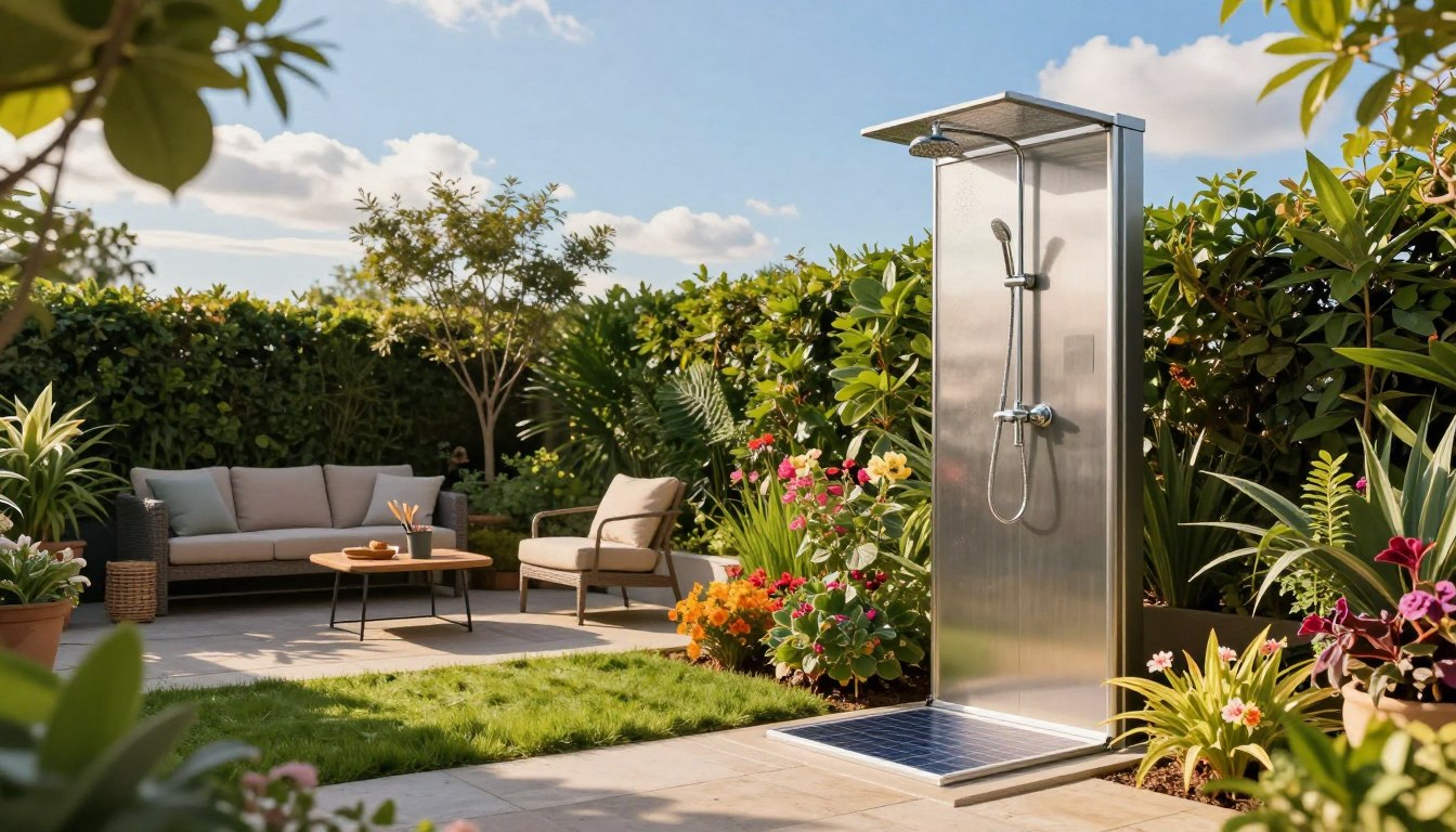 solardusche garten