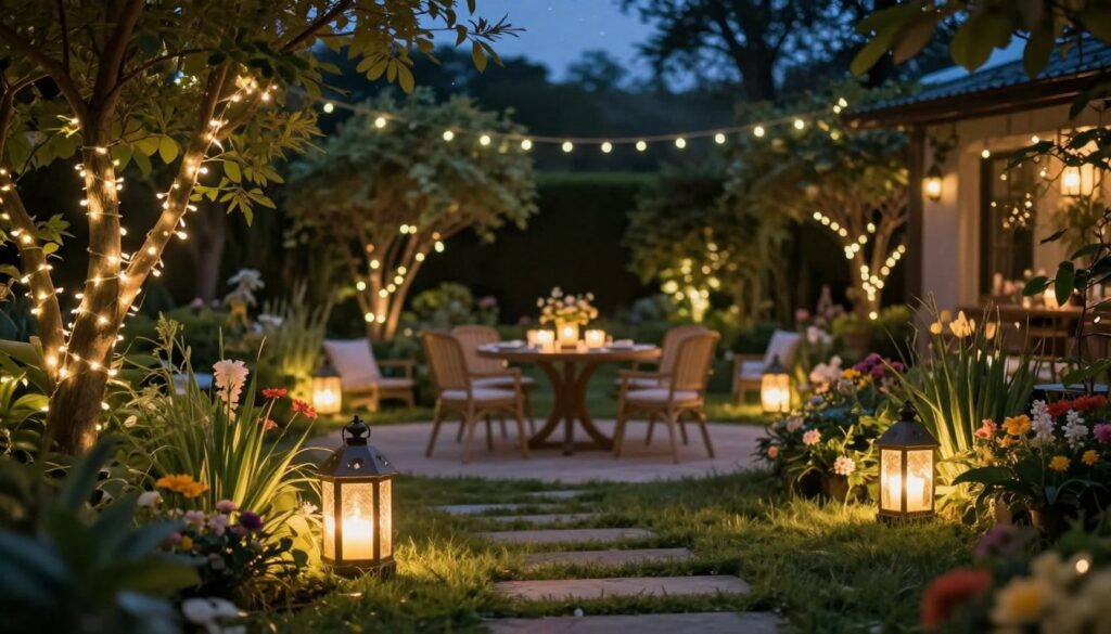 stimmungsbeleuchtung garten