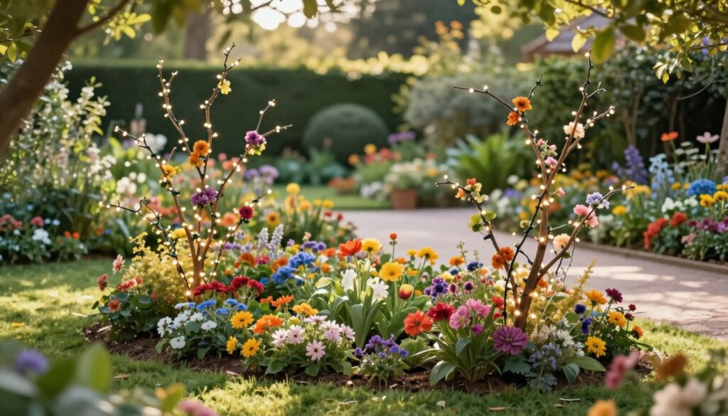 Äste Deko Garten Pflege
