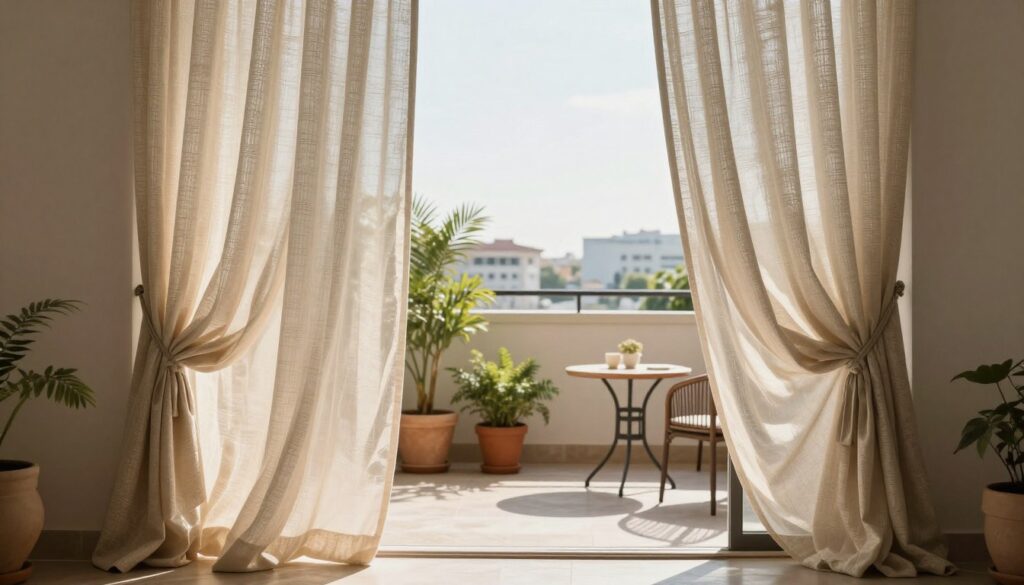 Balkon Vorhang Reinigung