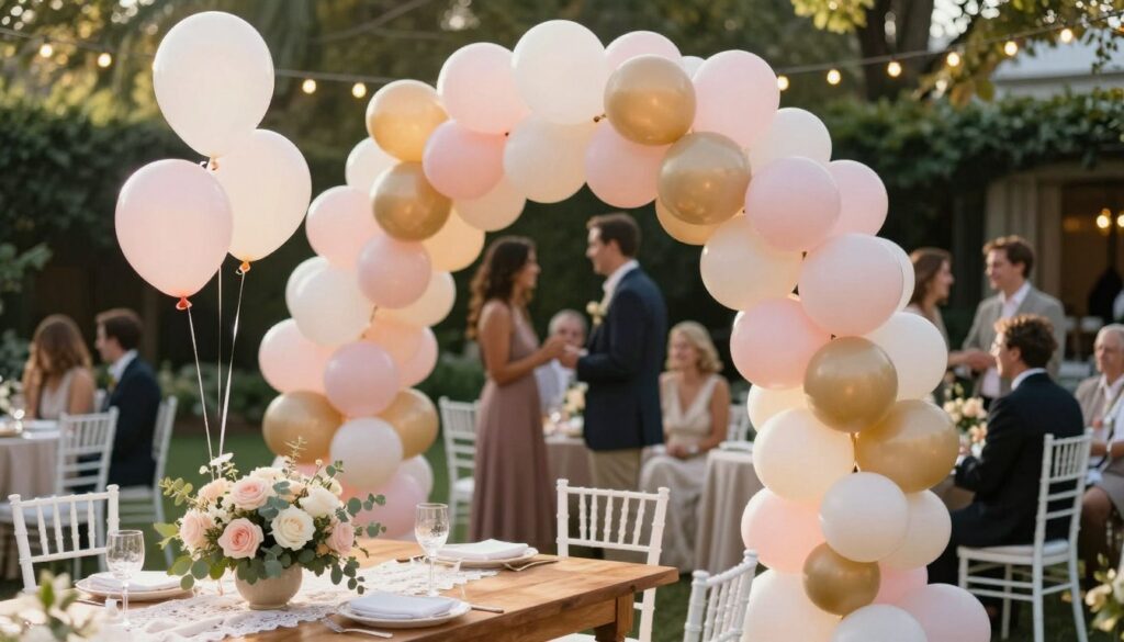 Ballon Deko für Hochzeiten