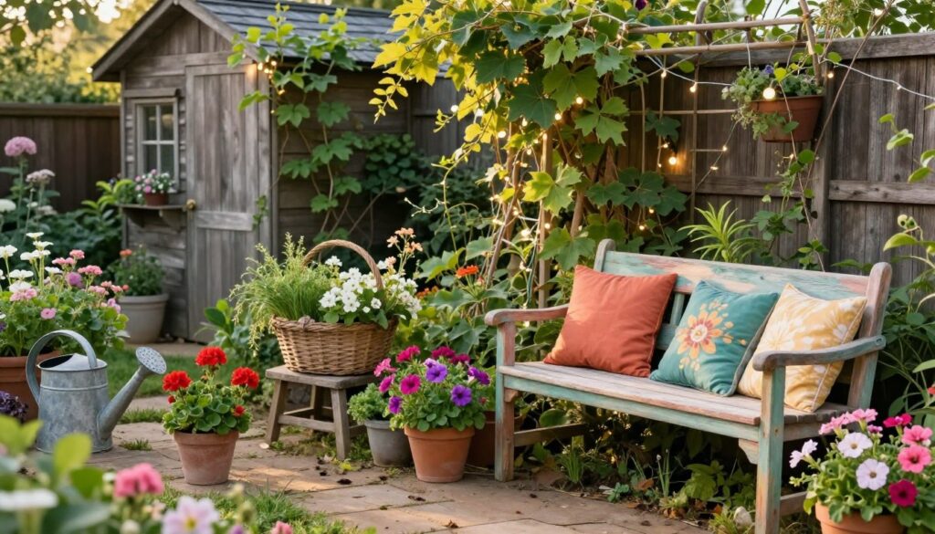 Bauerngarten Dekoration