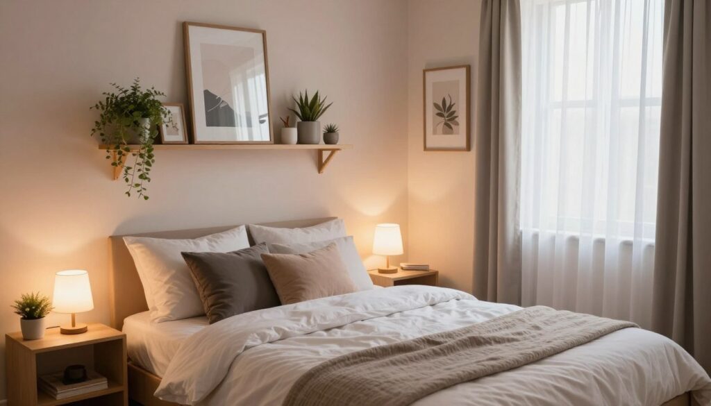 Dekorationstipps für kleine Schlafzimmer