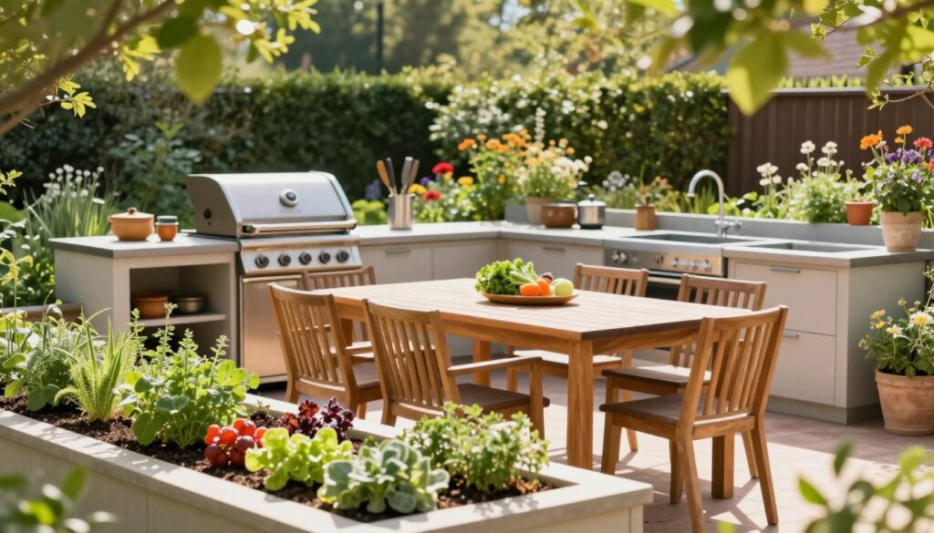 Garten Küche Pflege
