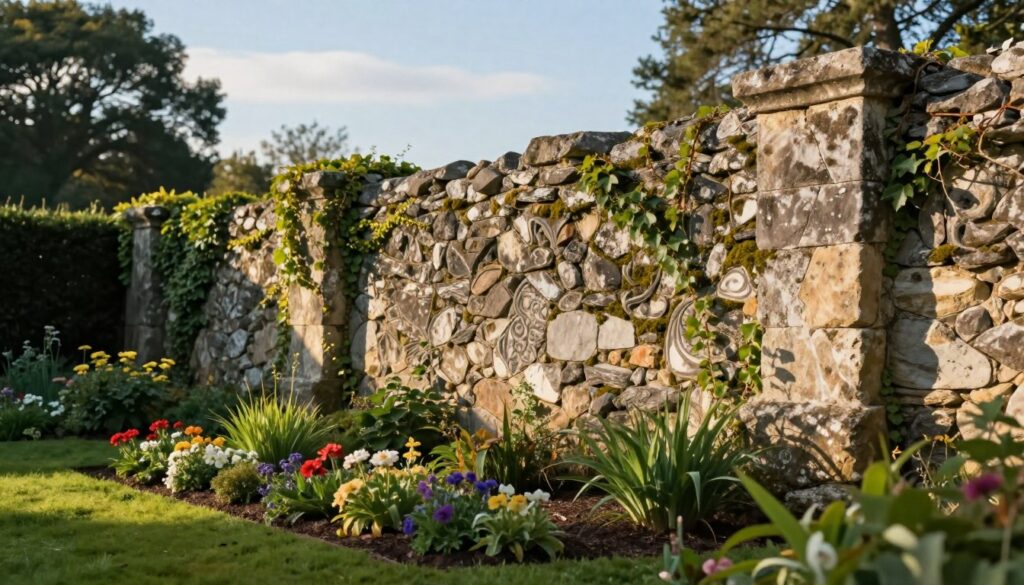 Gartenmauer gestalten