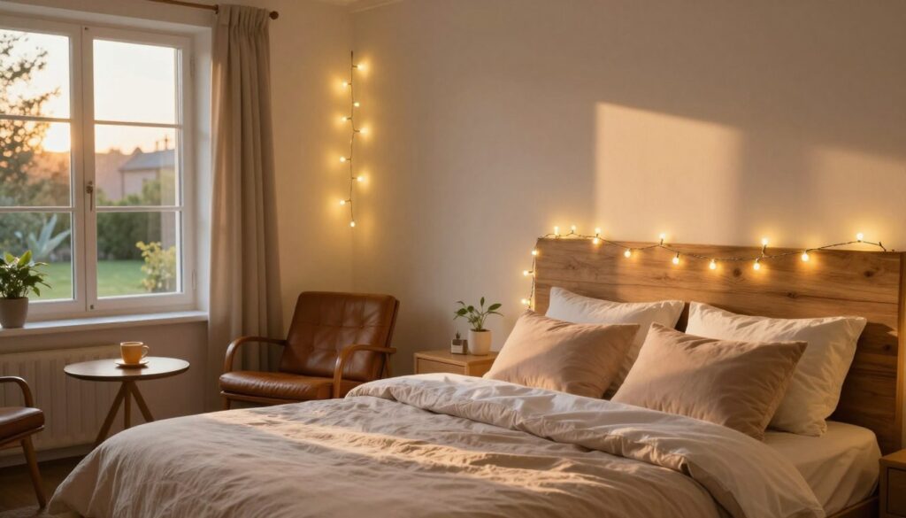 Lichterkette Installation