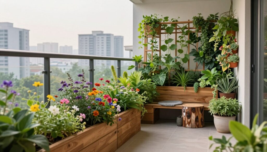 Nachhaltiger Balkon
