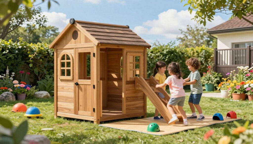 Sicherheit im Spielhaus