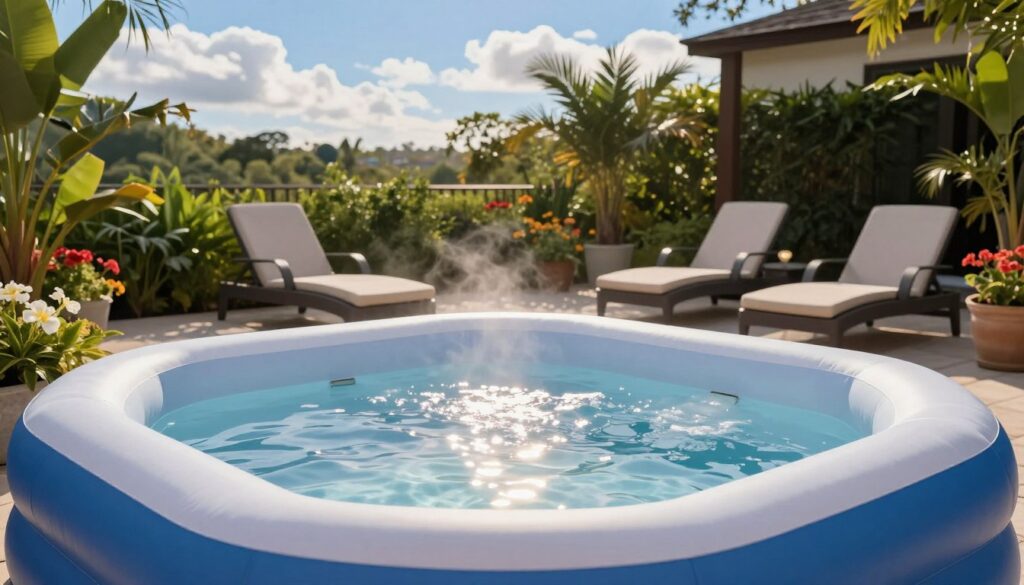 aufblasbarer Spa für draußen
