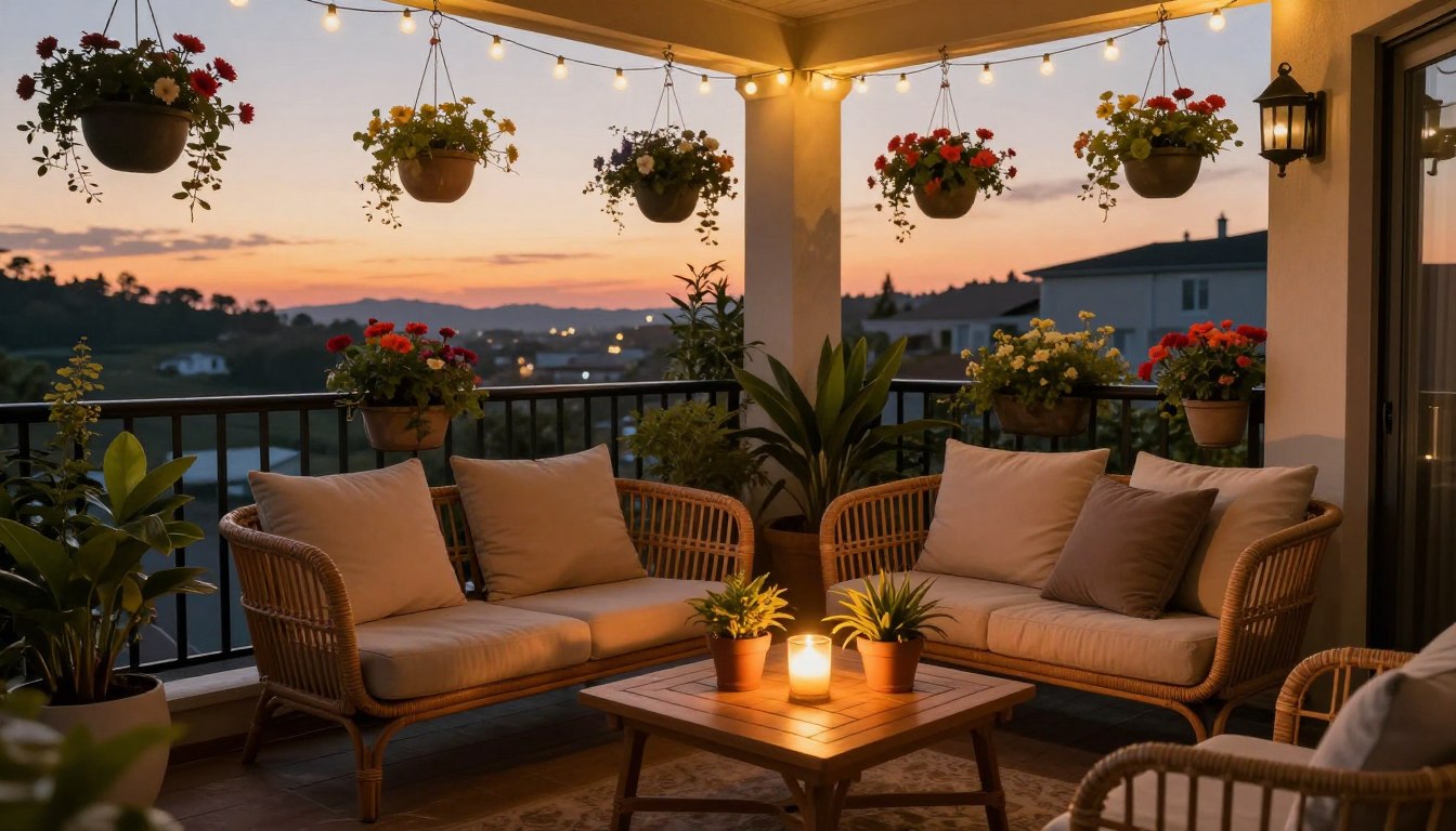 balkon ideen dekoration