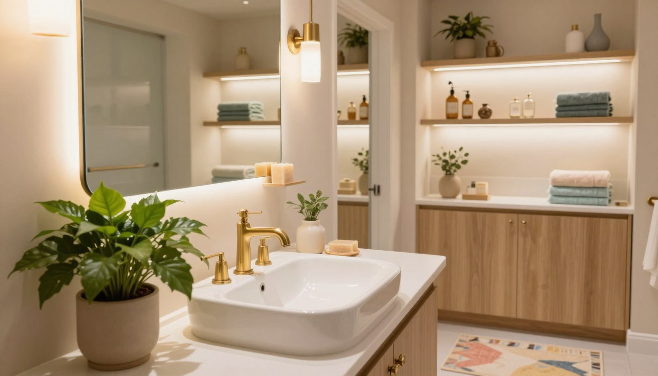 bilder badezimmer deko