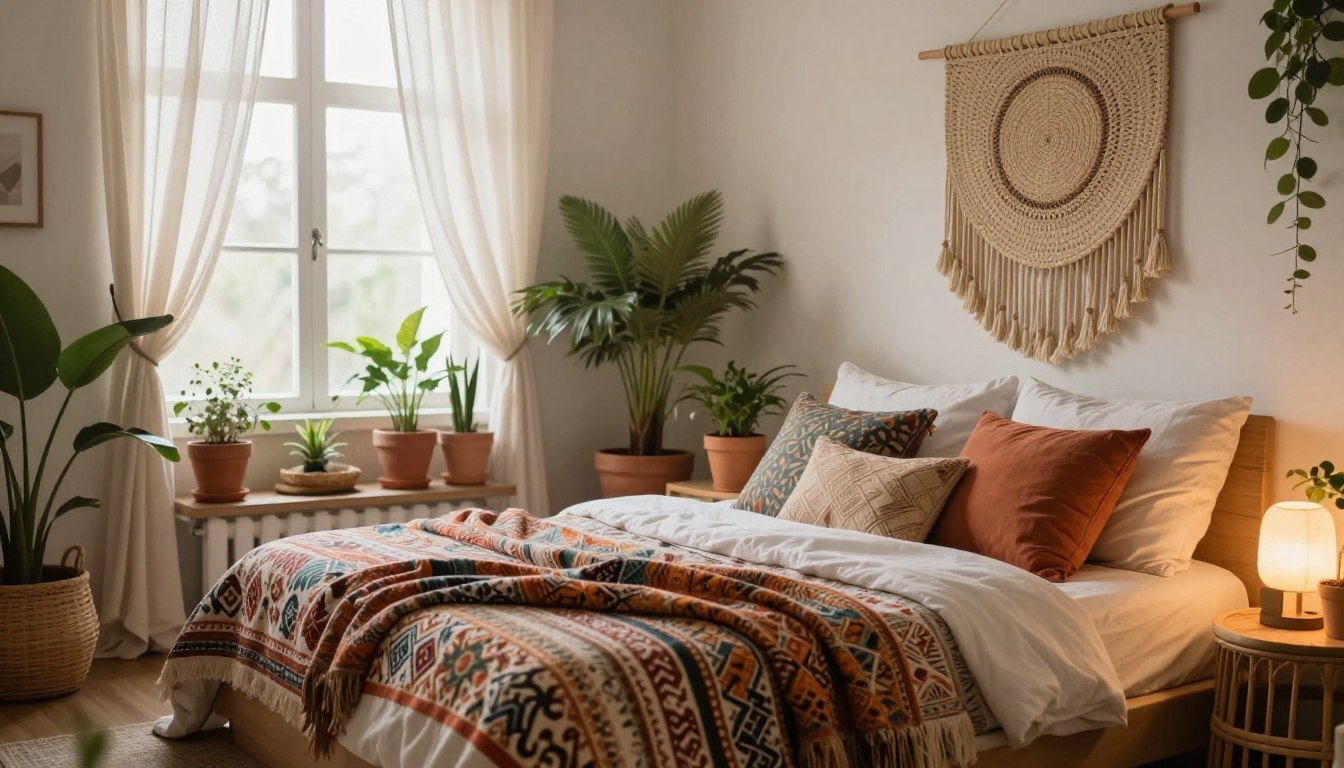 boho schlafzimmer ideen