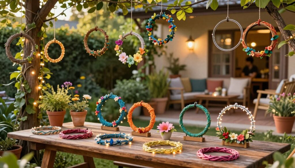 deko ringe für außen