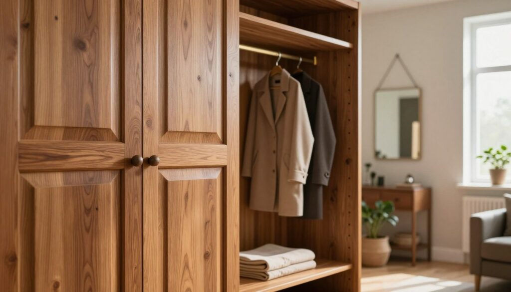garderobe aus holz